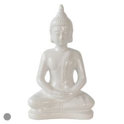 Buda Sentado Branco