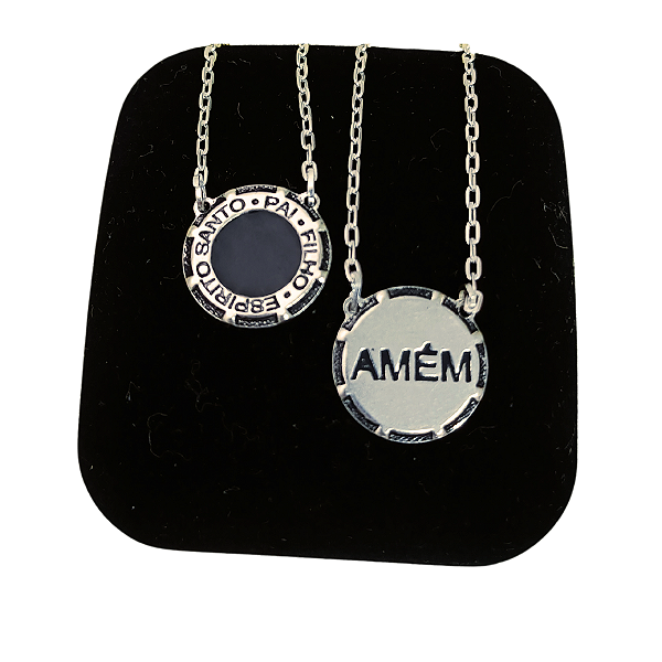 Escapulário de Prata da Santíssima Trindade