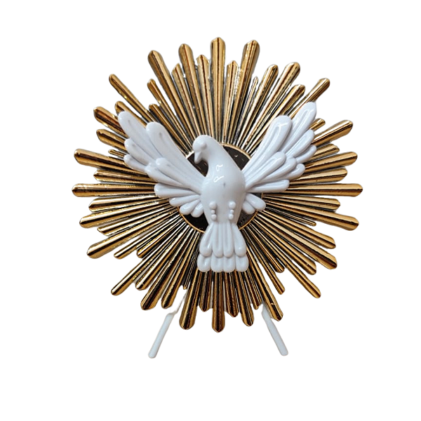 Adorno Pedestal Divino Espírito Santo De Mesa E Parede 10 Cm