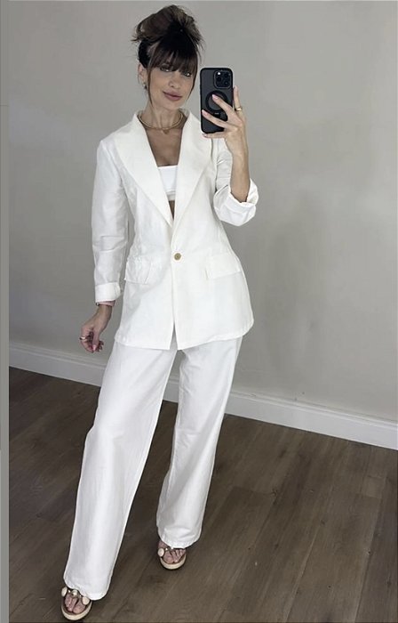 Calça Kátia Branca Off