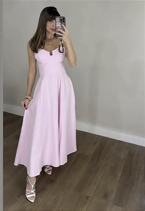 Vestido Lara Rosa