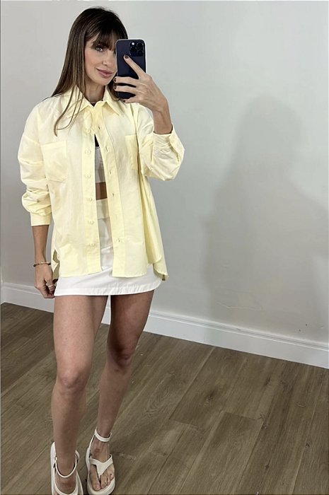 Camisa Janaína Amarela