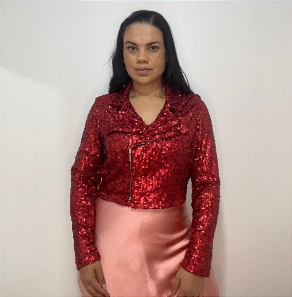 Jaqueta Flávia Vermelha