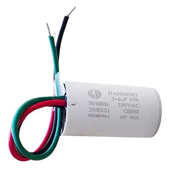 CAPACITOR PARA VENTILADOR - MOTOR ELETRICO
