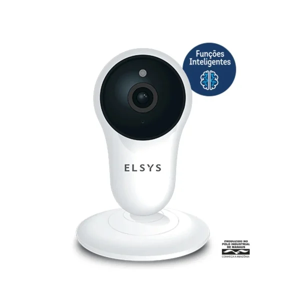 Câmera De Segurança Wi-Fi Fixa Inteligente Full Hd - Esc-Wy3F
