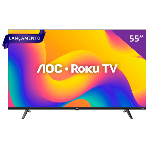 TV 55P AOC LED ROKU SMART 4K WIFI
