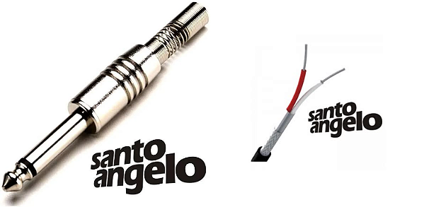 CABO PROFISSIONAL SC30 E PLUG P10 PROFISSIONAL SANTO ANGELO