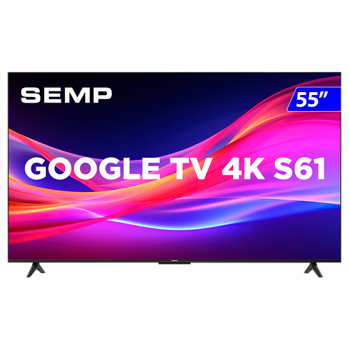 TV 55P SEMP LED SMART 4K GOOGLE TV