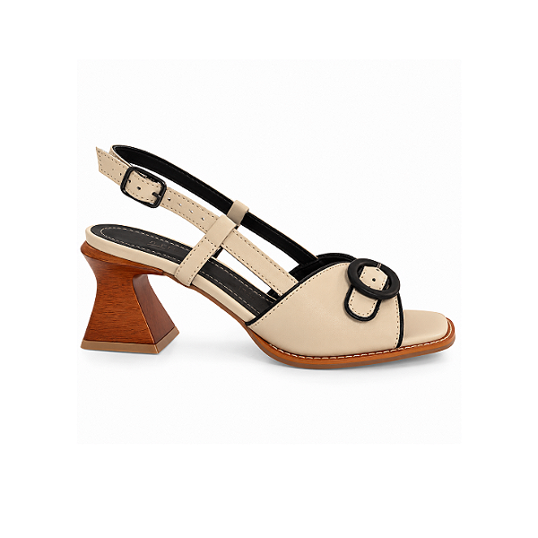 Sandália slingback Gerusa