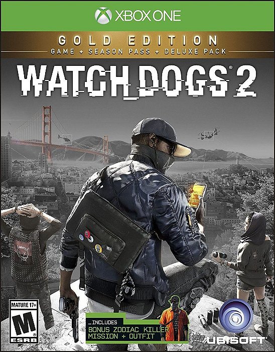Watch Dogs 2 Gold Edition (Com Dlc's Extras) - Aluguel Nintendo Switch