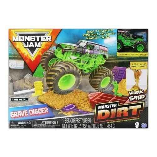 Monster Jam Roda-Livre Escala 1:64 - Earth Shaker - Apteryx Brinquedos