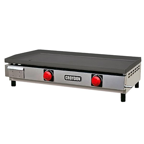 Chapa de Lanche 80x44cm com 5mm de Espessura a Gás