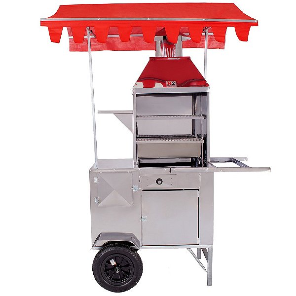 Espeto Churrasco 85cm Simples Aço Inox Carne Churrasqueira