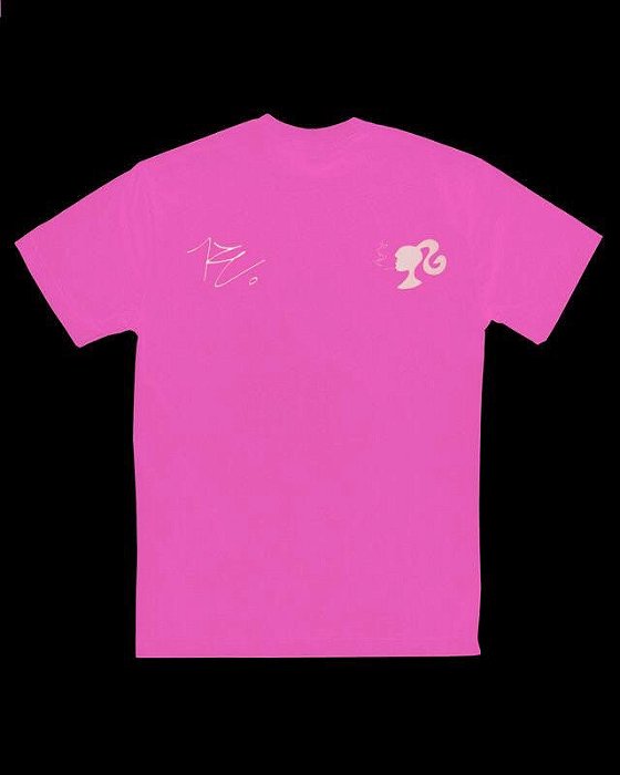 camiseta rosa barbie