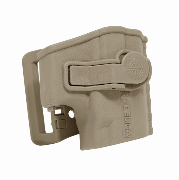 Coldre EAGLE FIT Bélica - Cintura/Passador Fixo - Coyote
