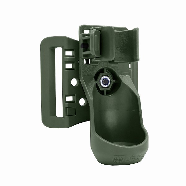 Porta Lanterna POLICE Bélica - Cintura/Passador Fixo - Verde