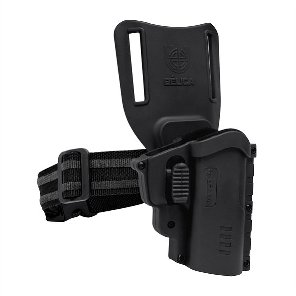 Coldre EAGLE Mid-Ride Bélica - Preto