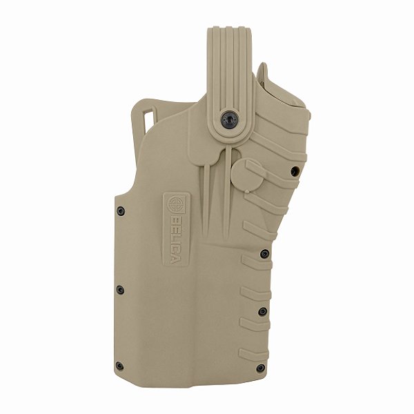 Coldre G5F Mid-Ride Bélica - COM Protetor de Red Dot - Coyote