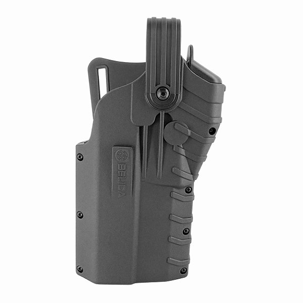 Coldre G5F Mid-Ride Bélica - COM Protetor de Red Dot - Preto