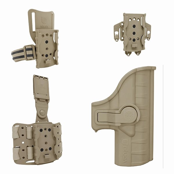 Kit Striker Speed Mid-Ride Bélica - Coyote