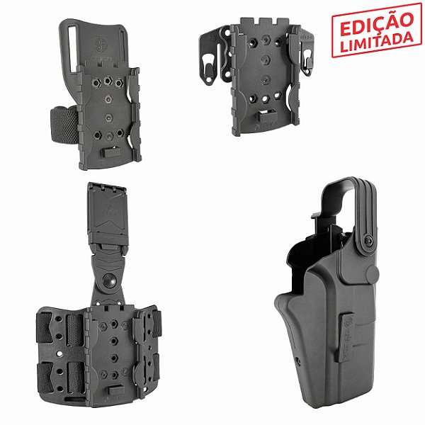 Kit HÓRUS Speed Mid-Ride Bélica - Preto - Edição Limitada