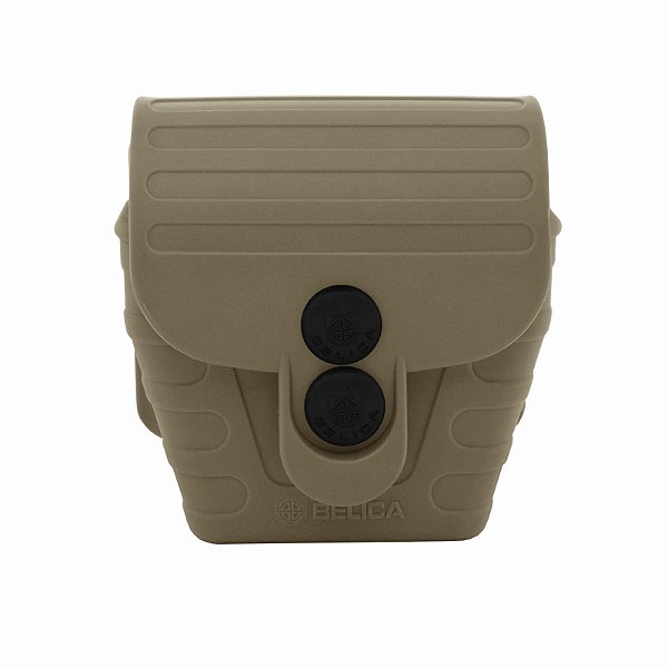 Porta Algema Universal Tab Lock Bélica - Cintura/Passador Fixo - Coyote