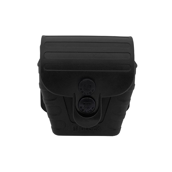 Porta Algema Universal Tab Lock Bélica - Cintura/Passador Fixo - Preto