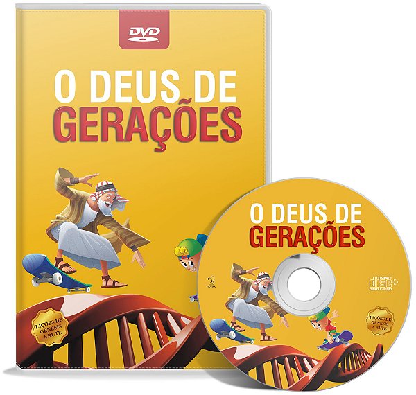 DVD - O DEUS DE GERAÇÕES