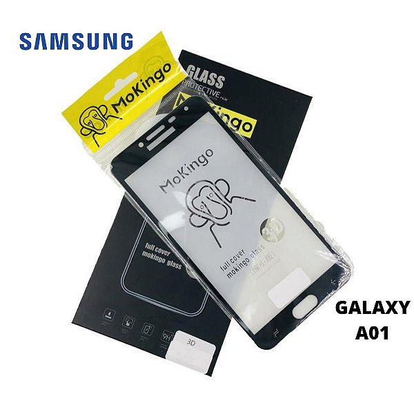 Película 3D Samsung Galaxy A01 (mínimo 3 peças)