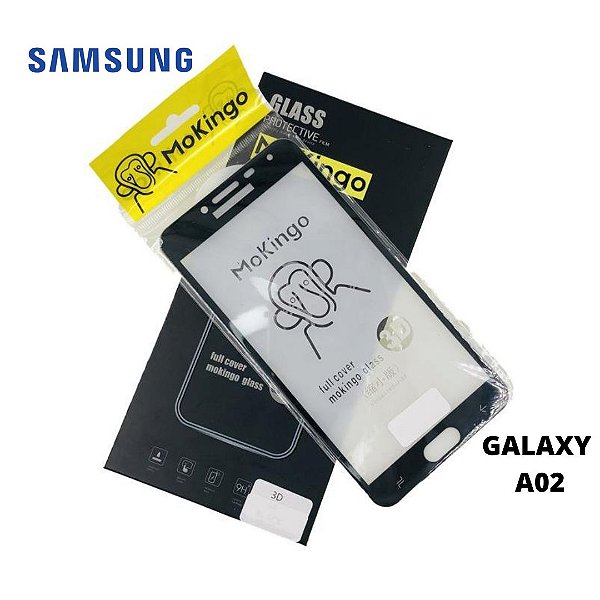 Película 3D Samsung Galaxy A02 (mínimo 3 peças)