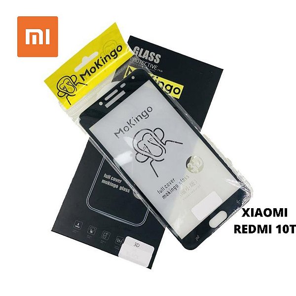 Película 3D Xiaomi Redmi 10T (mínimo 3 peças)