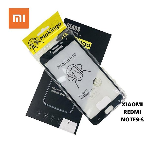 Película 3D Xiaomi Redmi Note 9s (mínimo 3 peças)