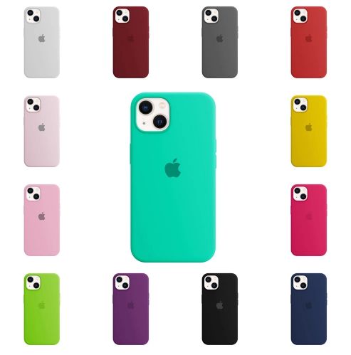 Capinha de Silicone Iphone 13 Mini - Limão Distribuidora