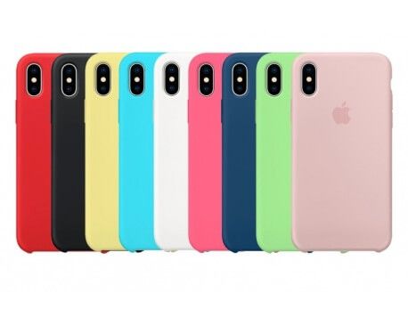 Capinha de Silicone Iphone Xs Max