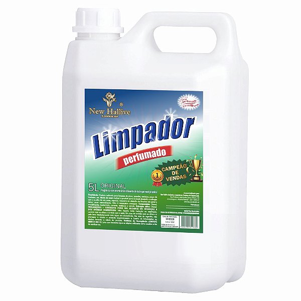 Limpador Perfumado New Hallive 5 Litros