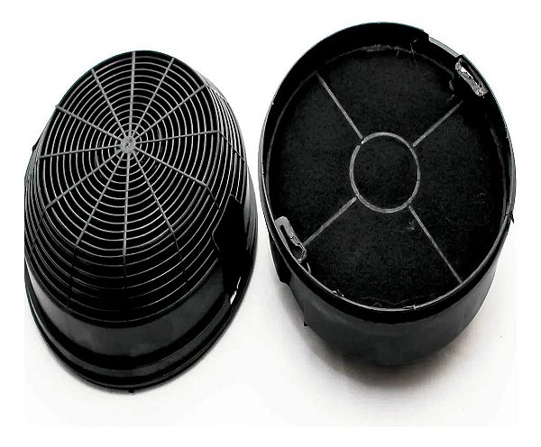Kit 02 Filtro Carvão Ativado Coifa Brastemp Consul W10638550