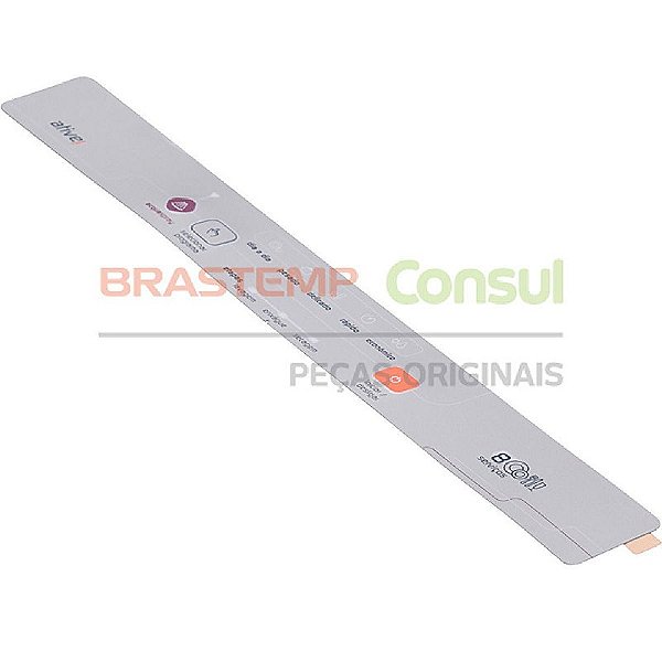 Painel Decorativo Prata LavaLouça Brastemp BLF08AS W10371888