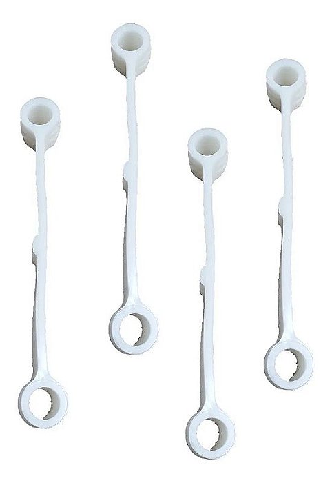 Kit 4 Tirantes Suspensão Lavadoras Brastemp Consul 326000516