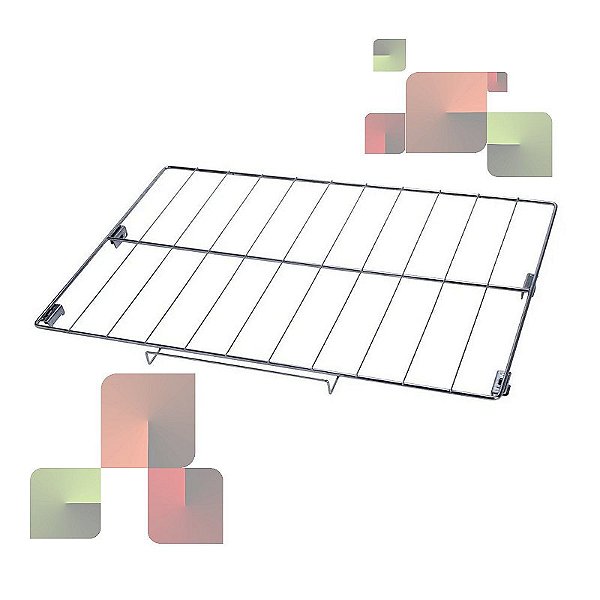Grade Prateleira Deslizante Para Forno de Fogão Brastemp W10684355 Original