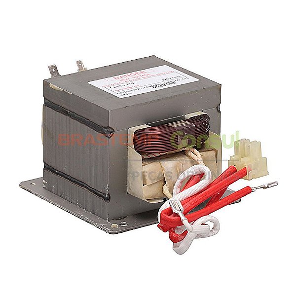 Transformador De Alta Tensao Para Microondas 220 Volts Brastemp W10732249 Original