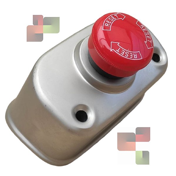 Modulo de Parada para Batedeira Profissional KEF97A Emergency Red Stop Button KitchenAid W10461707 W11048775 Original