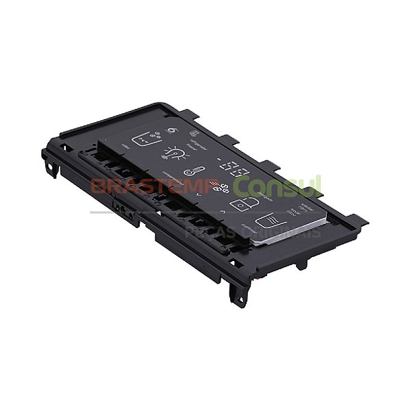 Placa Controle Interface Bivolt 127/220V Geladeira Side By Side BRS62 BRS70 Brastemp W10276238 Original