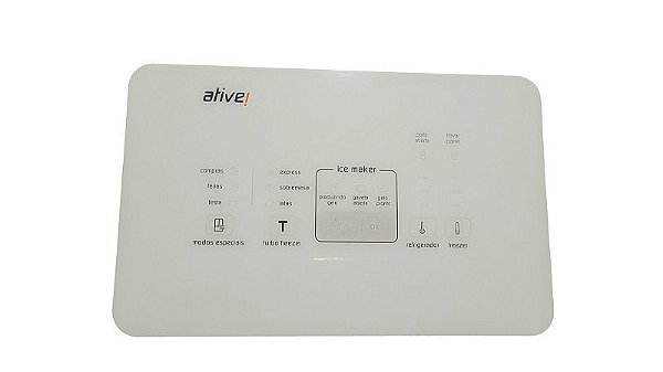 Placa de interface refrigerador Brastemp original W10887698
