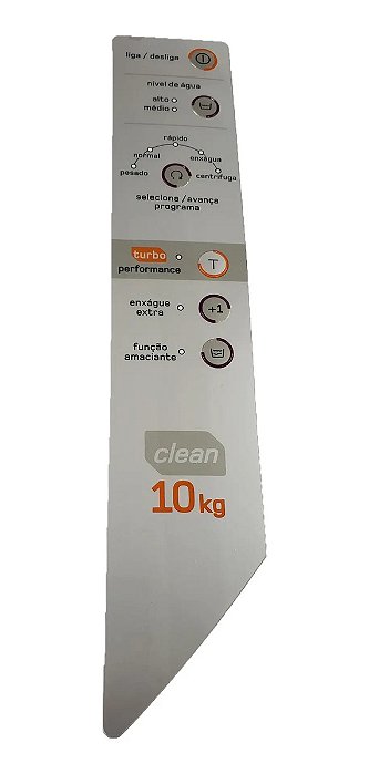Painel Decorativo Orig Lavadora De Roupas Brastemp W10174627