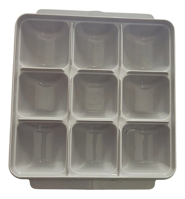 Forma De Gelo Para Refrigerador Original Cor Cinza W11530337