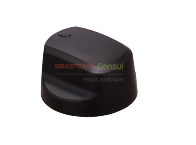 Manipulo botão acionamento fogão Brastemp W10516828