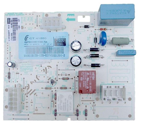 Placa Módulo Freezer Brastemp Bvr28 W10619170 220v Original