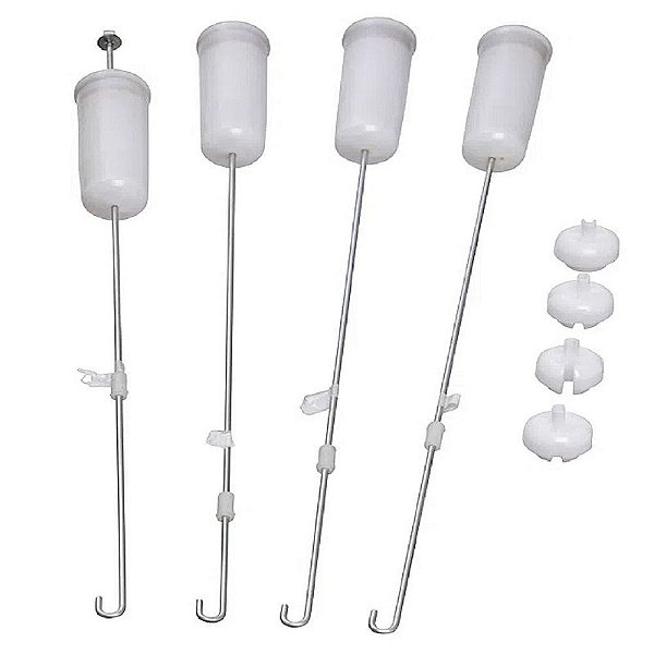 Kit vareta suspensão lavadora de roupas Brastemp e Consul W10807957