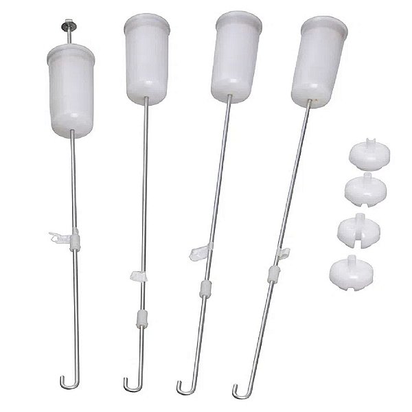 Kit vareta suspensão lavadora de roupas Brastemp e Consul W10807957