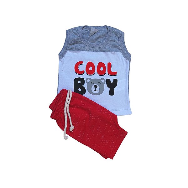 Conjunto Regata com Bermuda Moletinho